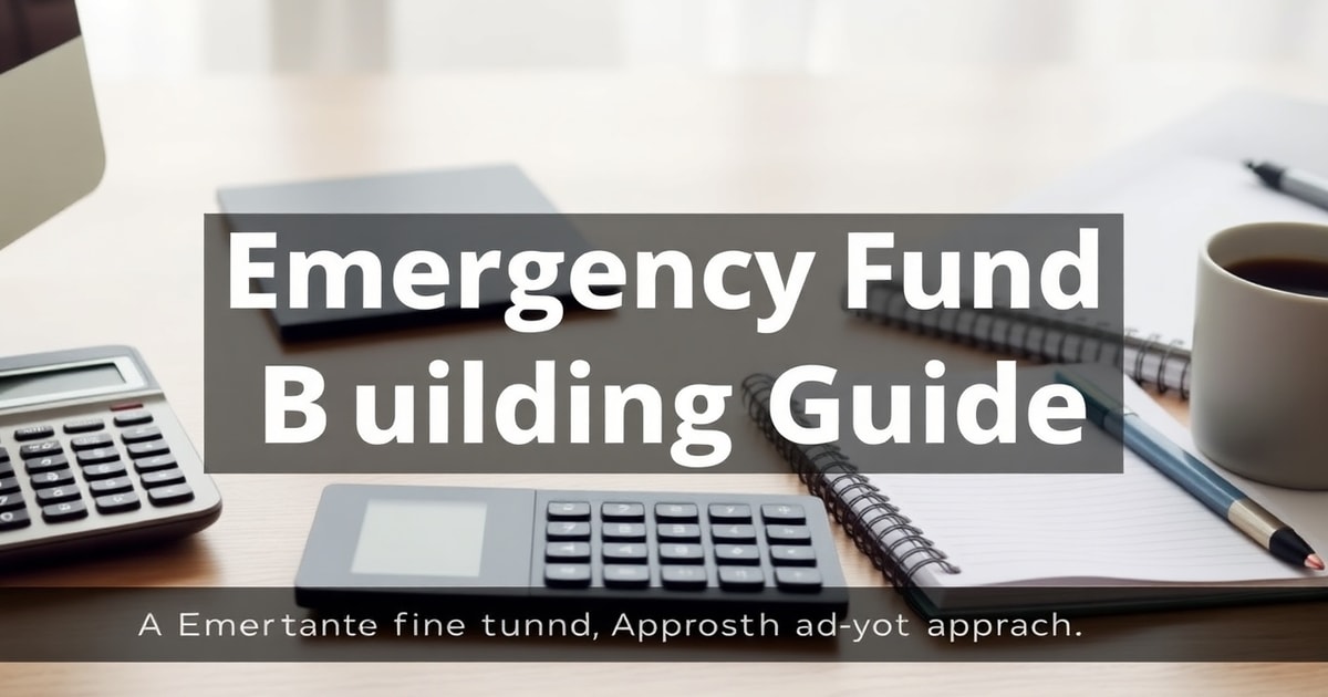 Emergency Fund Building Guide: A Comprehensive Step-by-Step Approach