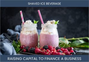 The Complete Guide To Shaved Ice Beverage Business Financing And Raising Capital