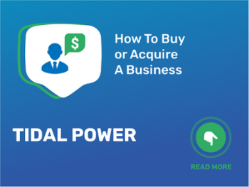 How to Acquire Tidal Power Business: Your Checklist