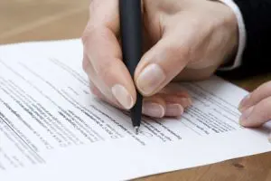 Compromise of sale, signature of my first building